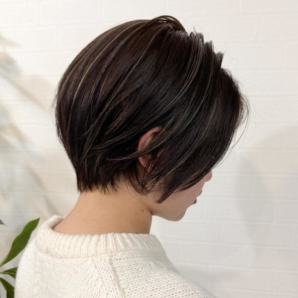 ハイライトショートボブ【飯田淳平】Re:ta Hair