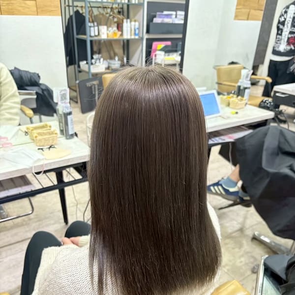 ブリーチカラーグレージュカラー|agir hair 所沢 【アジールヘア】 所沢プロペ通り店