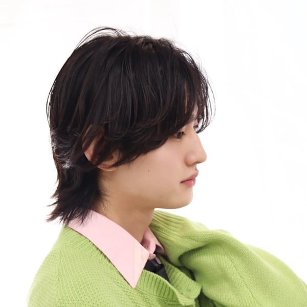 フェザーカット/センターパート/メンズ/20代30代40代|hair+resort bouquet