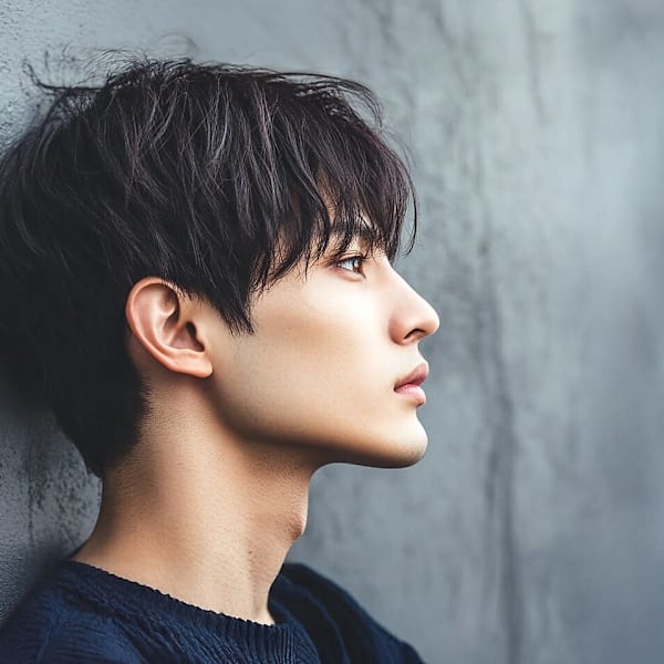 洗練された色気を纏う、大人のニュアンスマッシュ