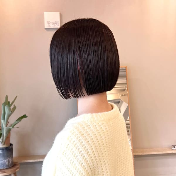 セットが簡単、楽ちんショート/ボブ。|NOUS HAIR DESIGN