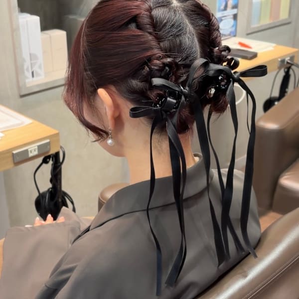 【藤沢ヘアセット】個性的ボブアレンジ|STYLE Smart Salon