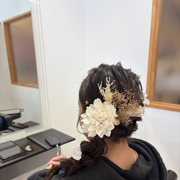 Hair Salon for D　 ×　ヘアセット