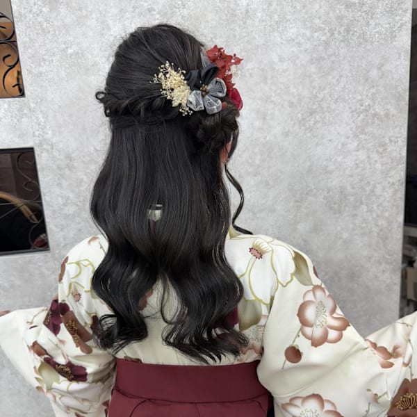 大人ガーリー/似合わせカット/ミディアムレイヤー