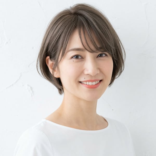 襟足すっきり。360度美シルエットのショートボブ