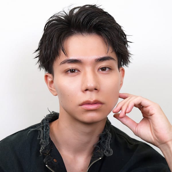 【La fith】短髪メンズ×フェードカット×アップバング