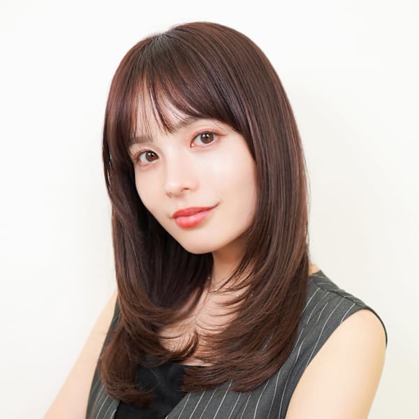 【La fith】顔回りレイヤー×髪質改善トリートメント