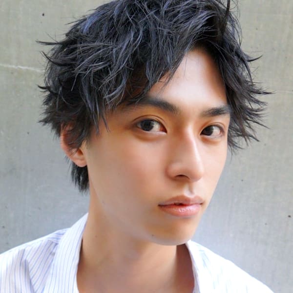 メンズショート×アイロン外ハネセット