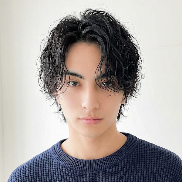 メンズショートヘア　