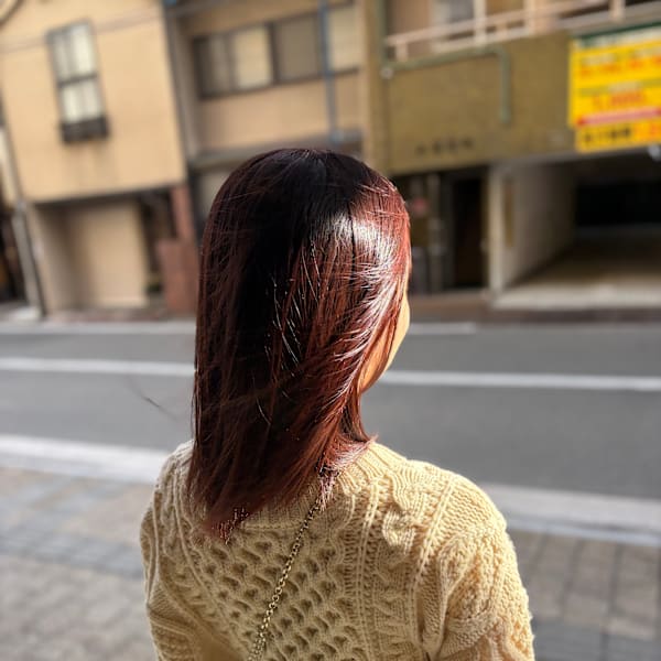 髪質改善ストレート