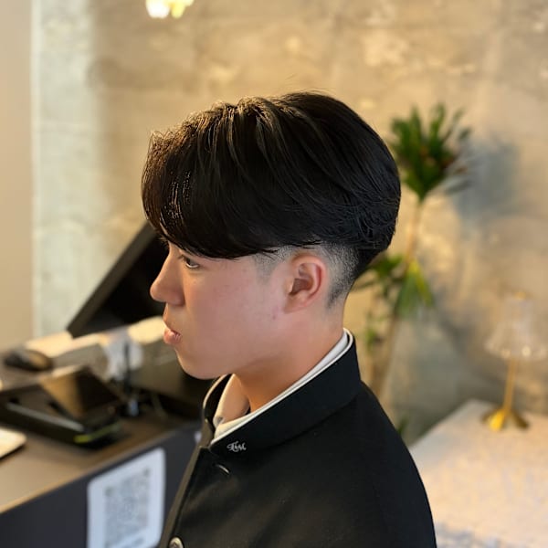 毛流れパーマ/フェザーパーマ