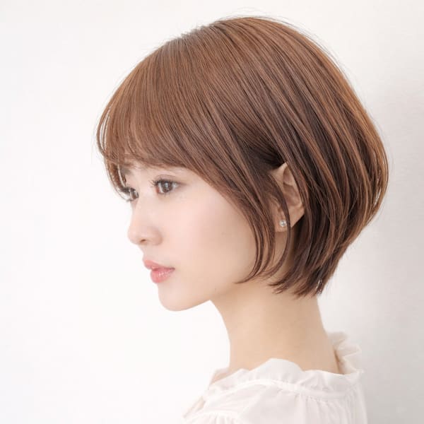韓国風ショートボブ×髪質改善レイヤーボブ|B-WORLD