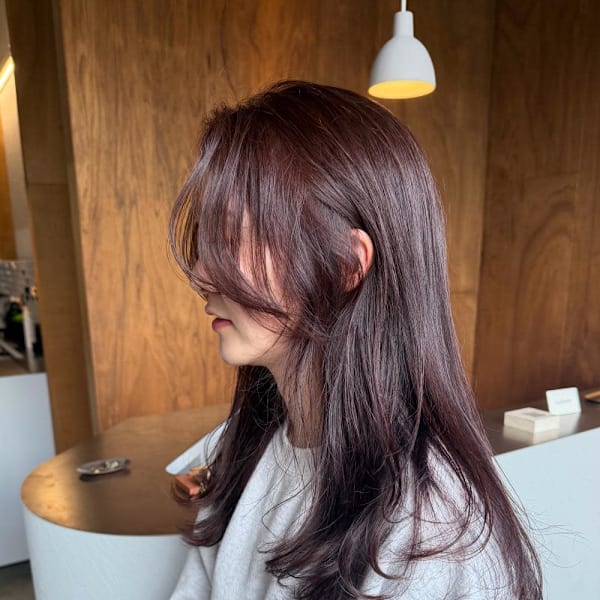 儚げlayerとlavender pink
