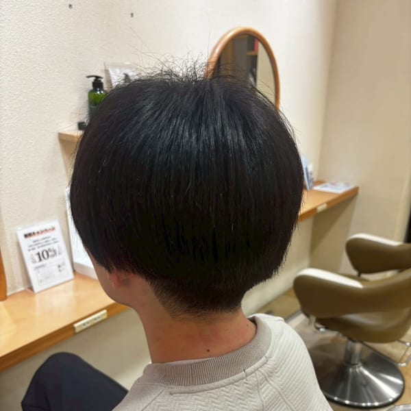 刈り上げマッシュ