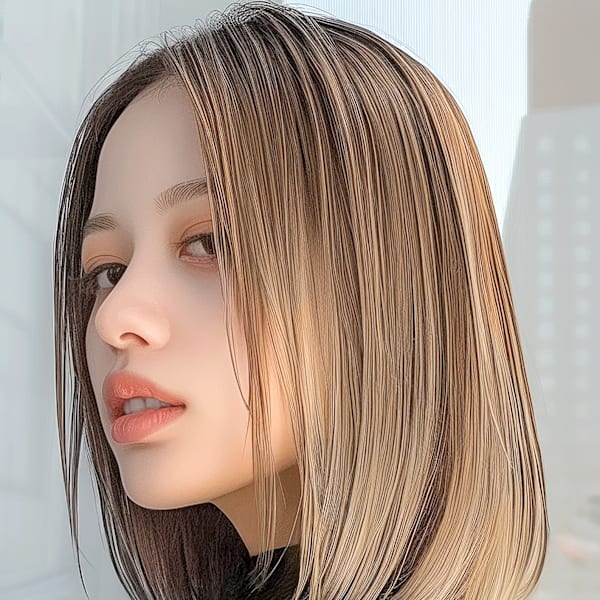 20代30代40代　美髪ツヤ髪ストレート