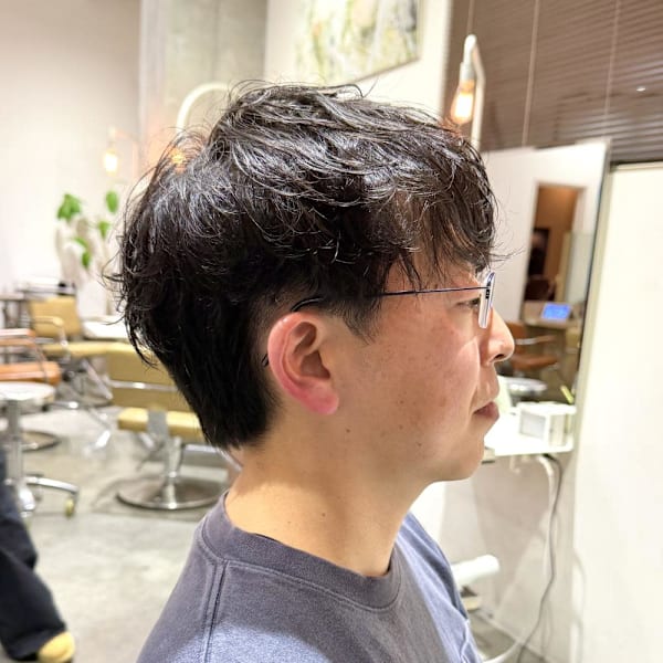 ナチュラルショートマッシュ 森