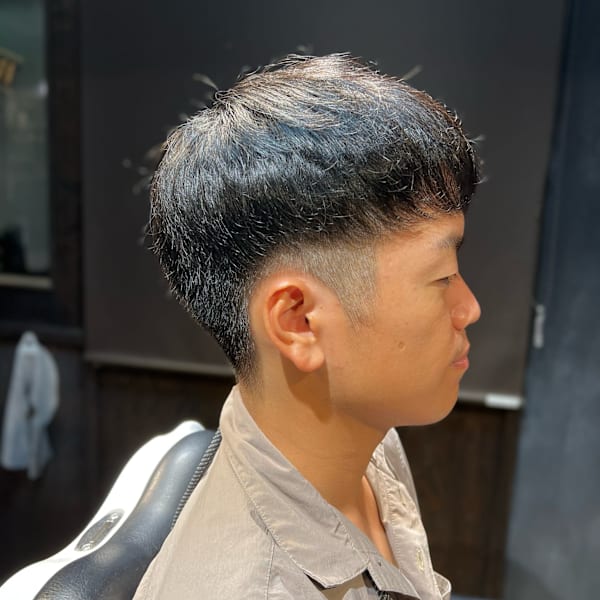 刈り上げマッシュ
