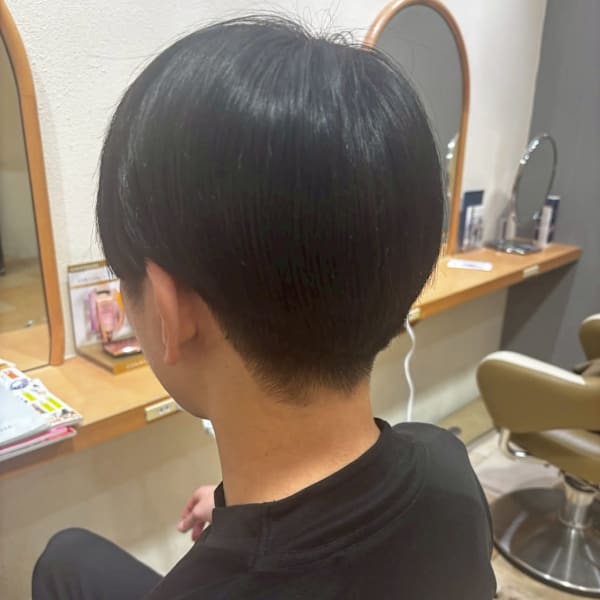刈り上げマッシュ