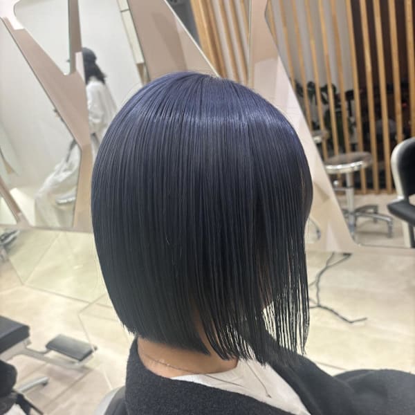 【miu担当】ブリーチでできるブルーカラー