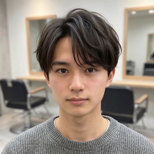 メンズショートヘア　