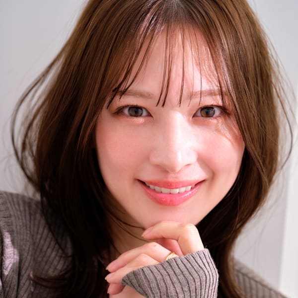 韓国レイヤーミディ×水光肌カラー