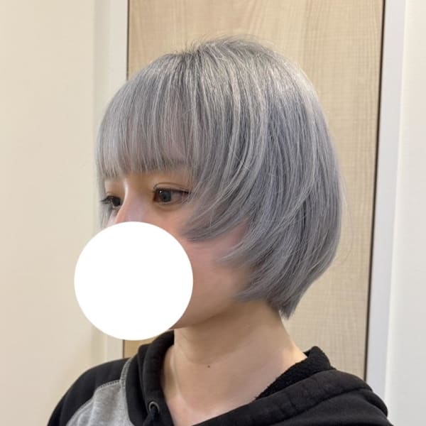 フェイスレイヤーショートボブ