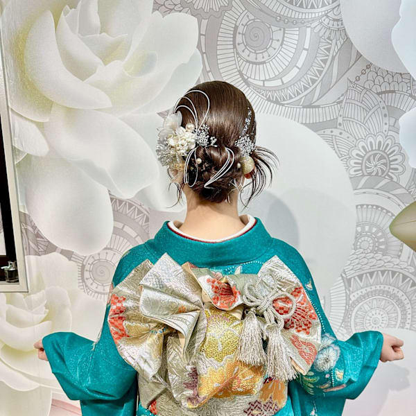 ヘアアレンジ　お呼ばれヘア