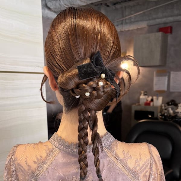 《鈴木茉奈》リボンカチモリ/クリエイティブ/結婚式