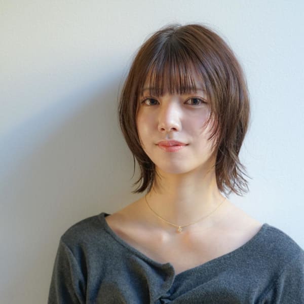 たっぷりレイヤーで動きのあるレイヤーボブ|Creww KYOTO【クルー キョウト】