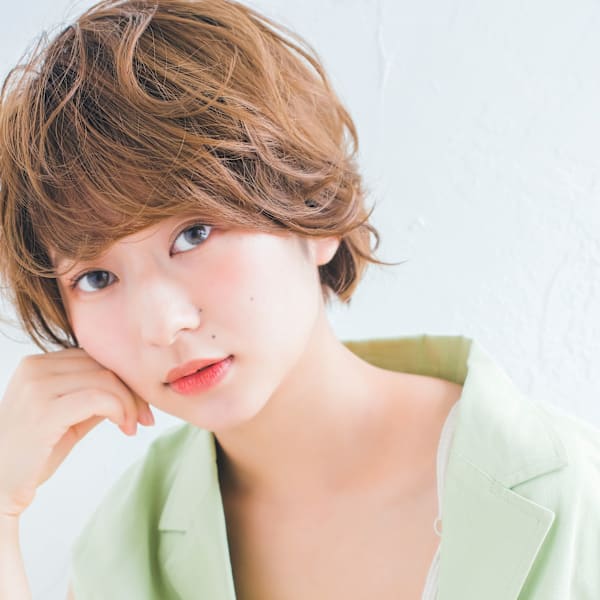 大人可愛いエアリーショート