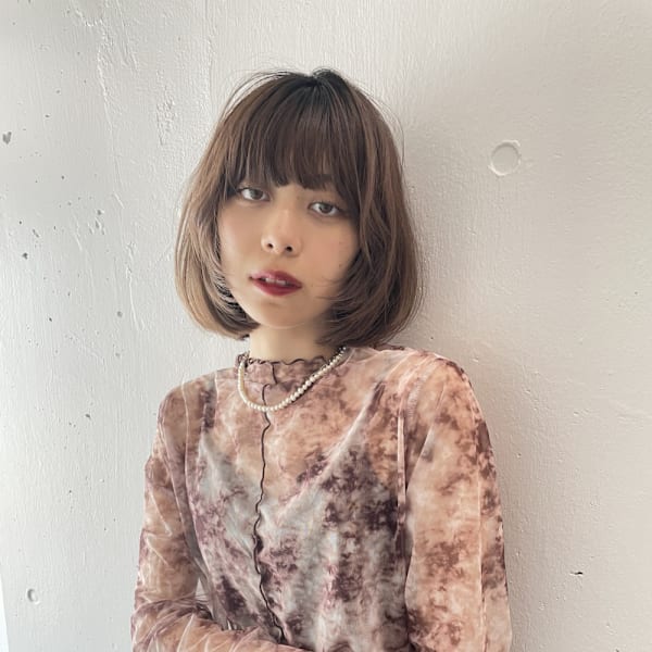 ツヤ感◎大人レイヤーボブ|sie by KENJE