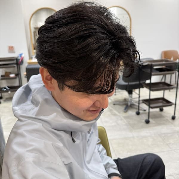 【滋賀大津】ナチュラルにかっこいい大人パーマ