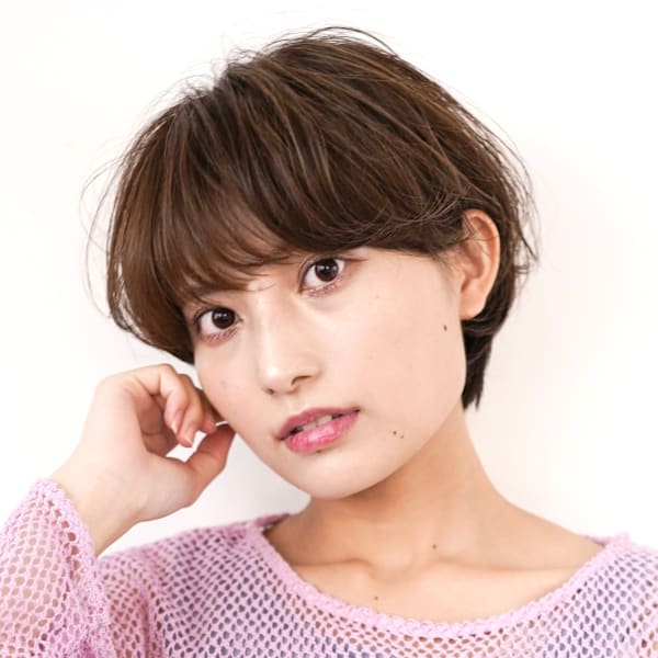 前下がりショート・ボブ/絶壁解消/前髪あり/40代/30代|INCEPTION  GINZA 銀座
