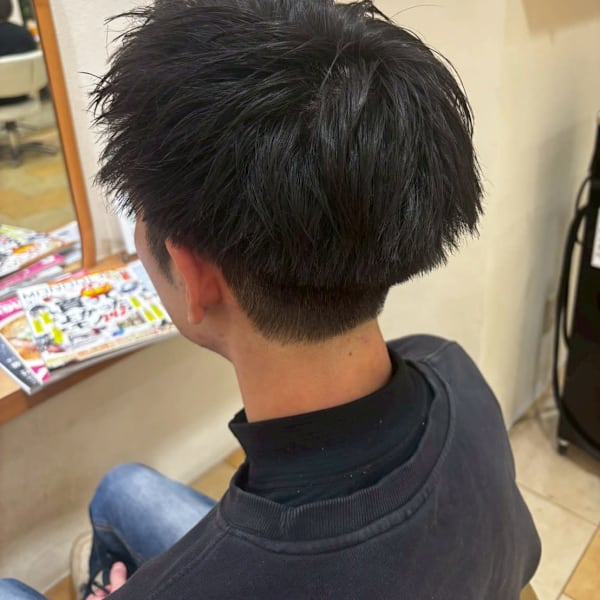 刈り上げスタイル