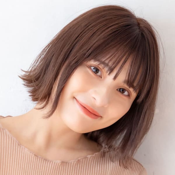 大人めシンプル外ハネボブ