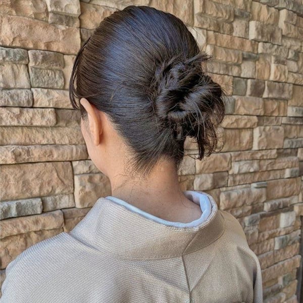 訪問着お着付けヘアセット