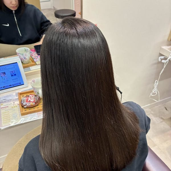 梅雨に向けて縮毛矯正