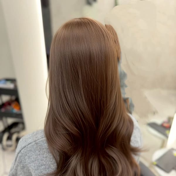 ブリーチなしダブルカラー☆スモーキーベージュ20代30代40