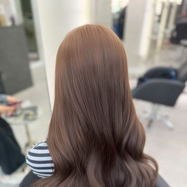 ブリーチなしダブルカラー☆セピアベージュ20代30代40代