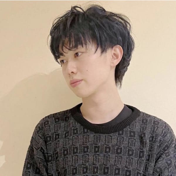 人気の爽やかパーマ