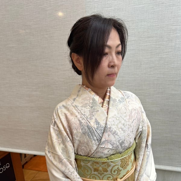 アップ、着付け