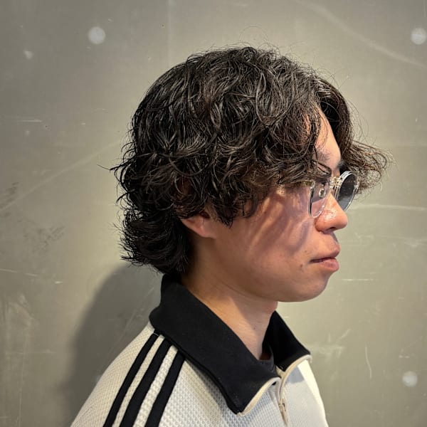 メンズスパイラルパーマ|Koa Hair