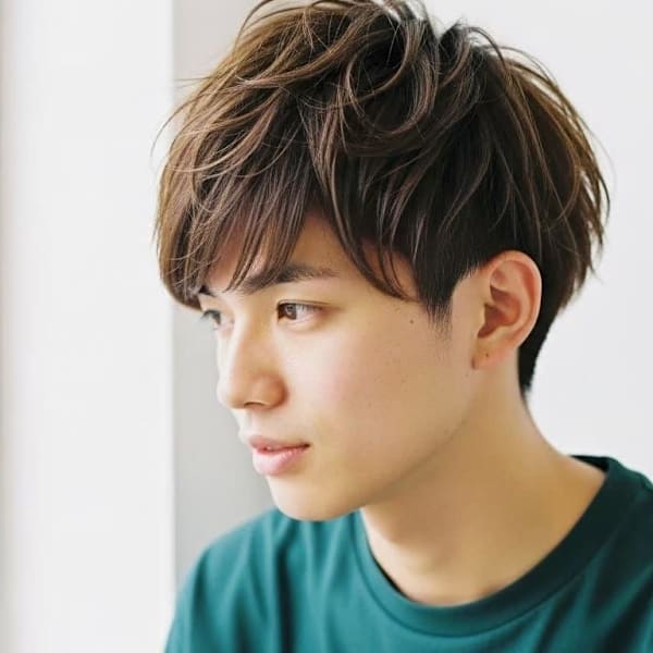 【メンズ】耳上スッキリ×ナチュラルヘアスタイル
