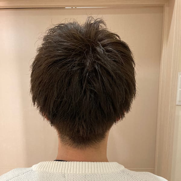 30代男性カットカラー|MENARD MHMAPS