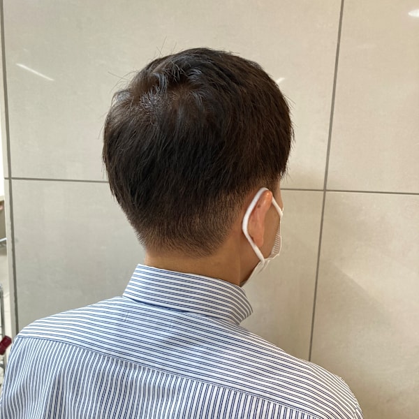 お仕事帰りにサクッとメンズカット♪