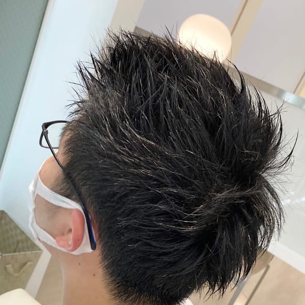メンズカット　お客様スタイル