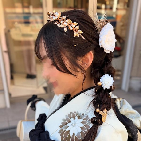 成人式アレンジ