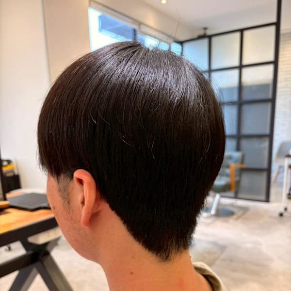 ハチ張りが気になる方/ダウンパーマ/大橋|SOHO hair & botanical 大橋店