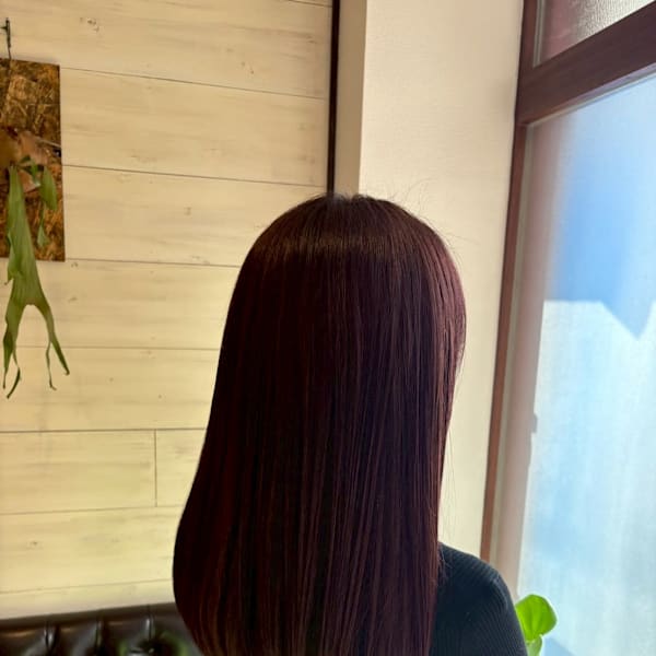 美髪ツヤ感ナチュラルストレートロング