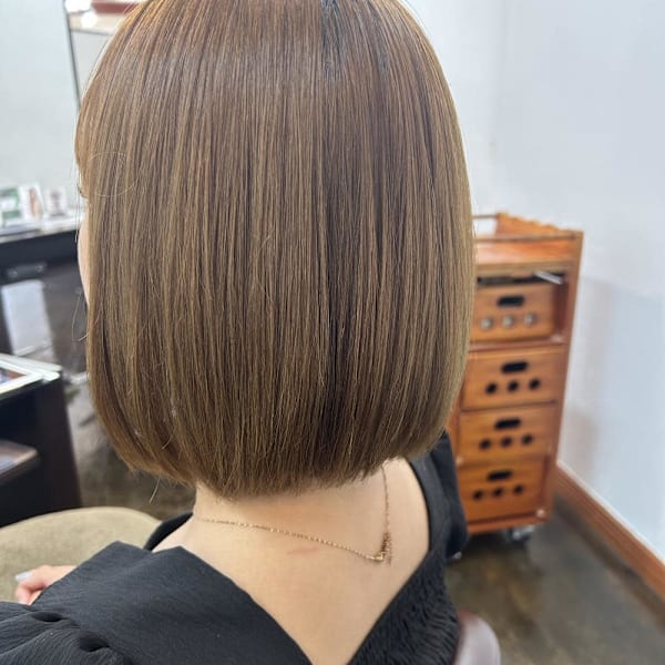 髪質改善ストレート